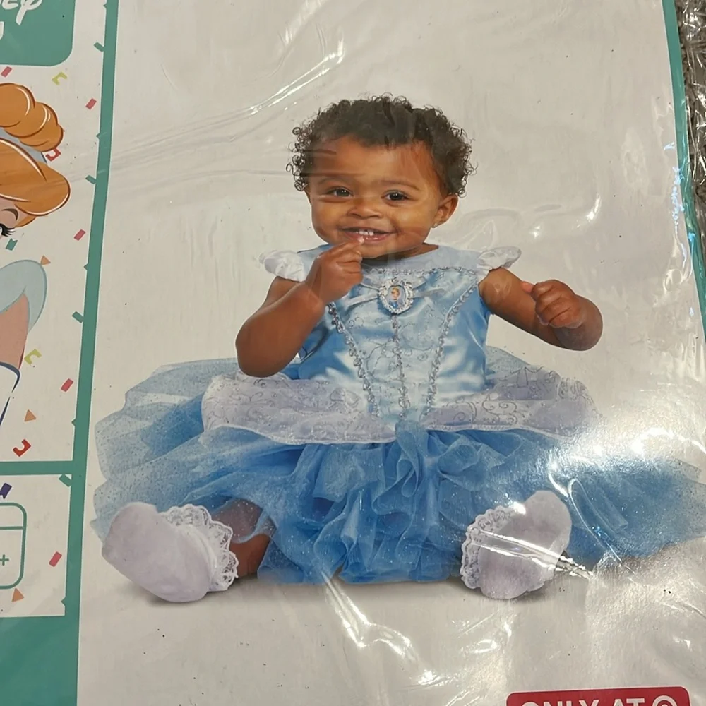 NWT Disney Baby Cinderella Costume SIZE 12-18m